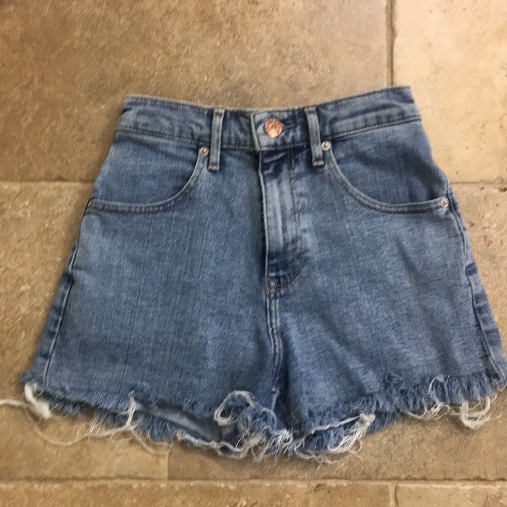Express Mom Shorts Shortie Super High Rise 00